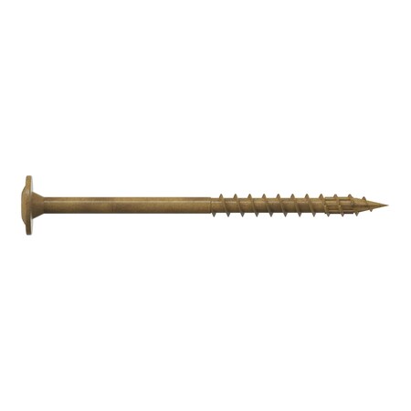 Wood Screw, #8, 2-1/2 In, Steel Torx Drive, 1750 PK